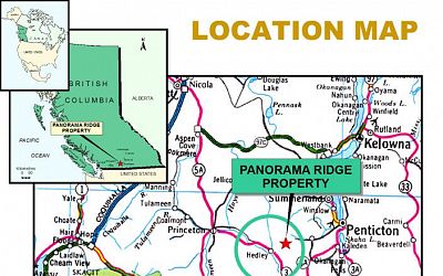 HWY 3 - BC Map