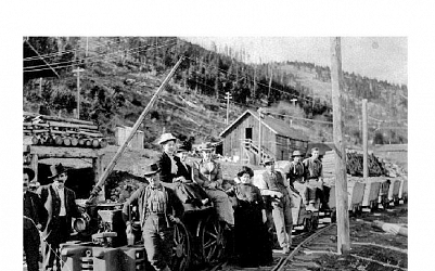 1946 Nickel Plate Ore Train